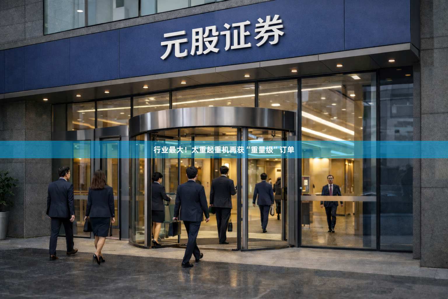 行业最大！太重起重机再获“重量级”订单